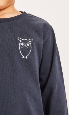 Flax Owl longsleeve - navy